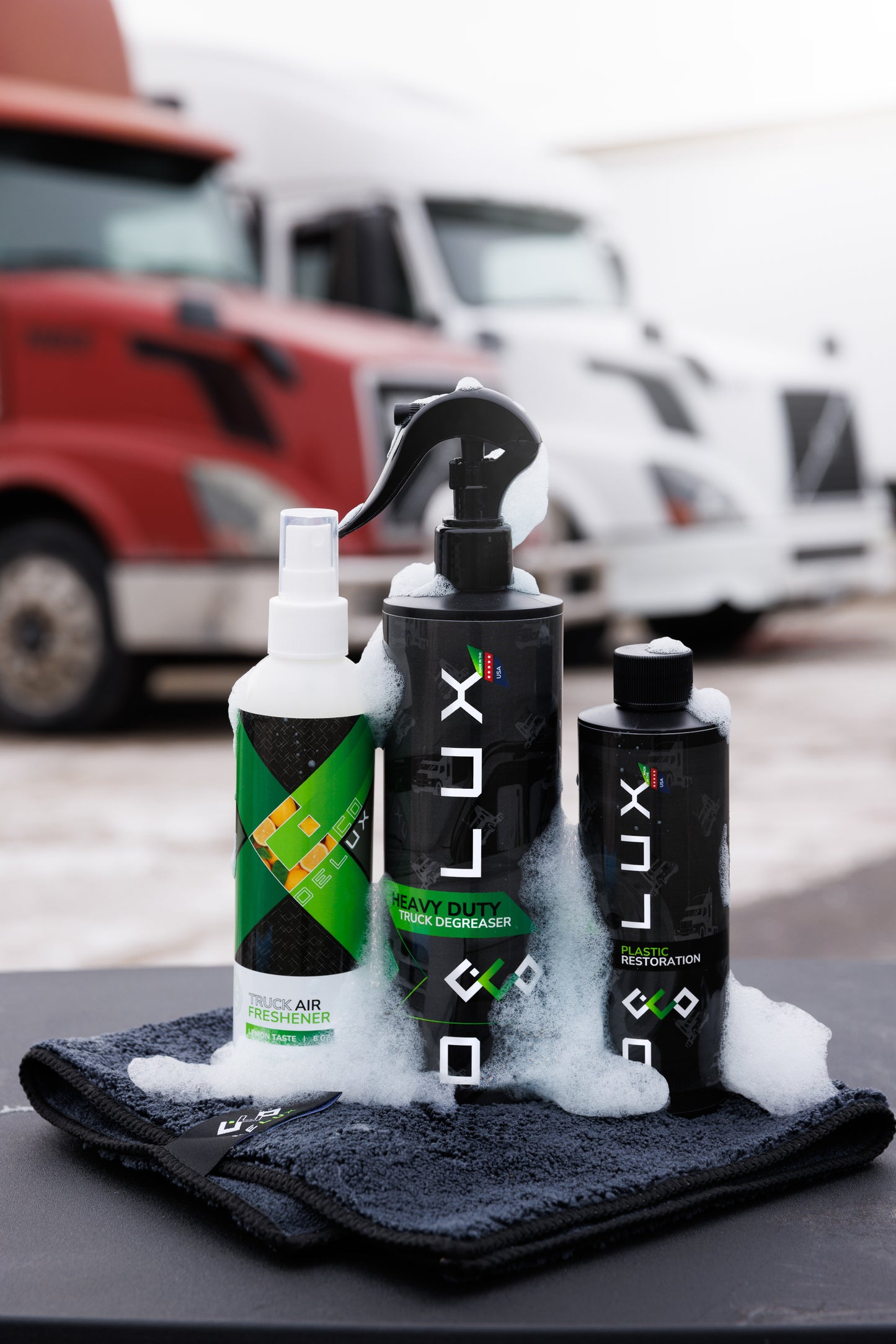 EcoDelux Truck Care Kit: The Ultimate Solution for Your Fleet, Made in USA, Truck Driver Gift