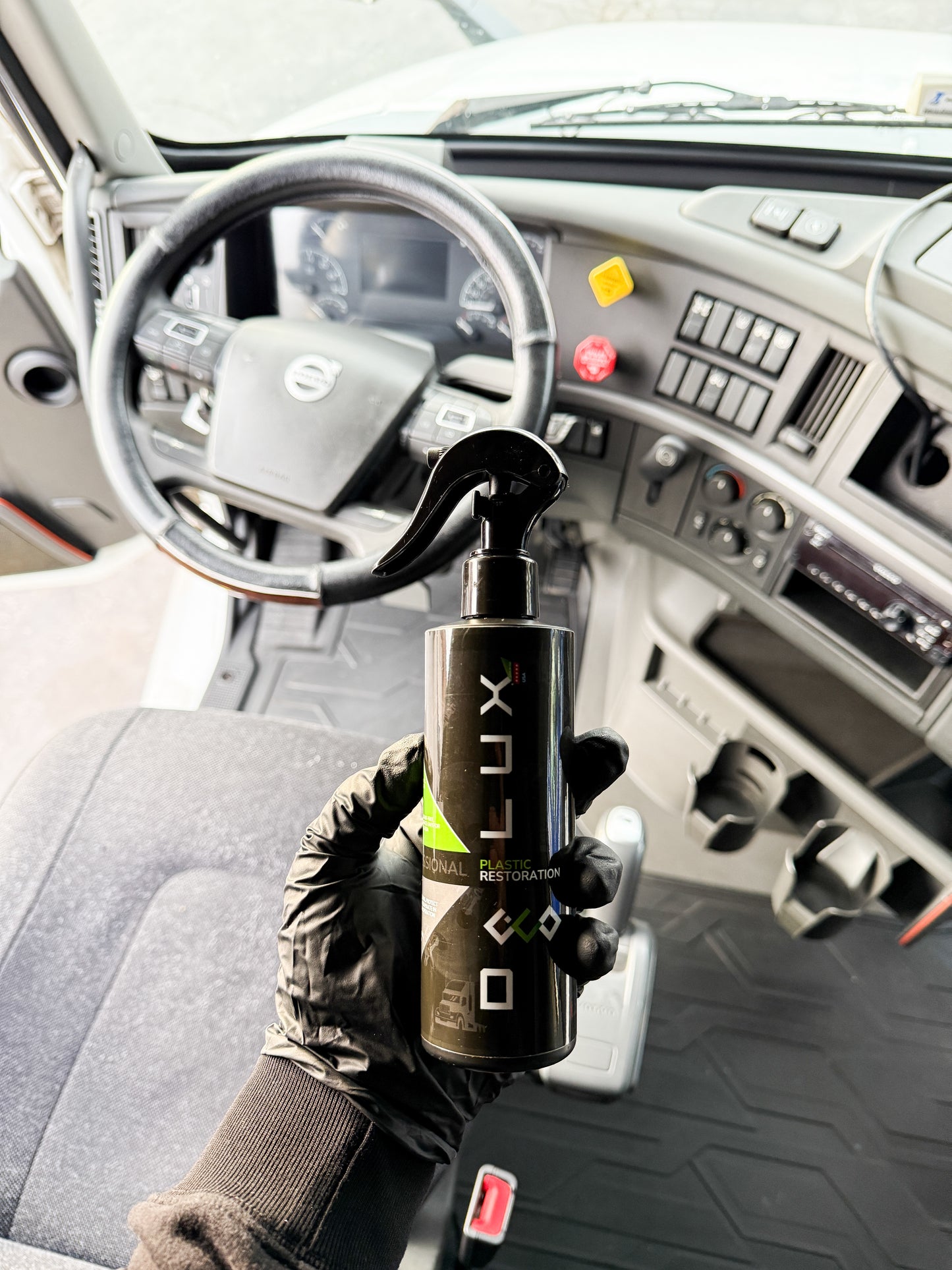 Professional Plastic,Trim and Rubber Restoration, Made in USA , Interior Dresing, design for commercial trucks 8oz